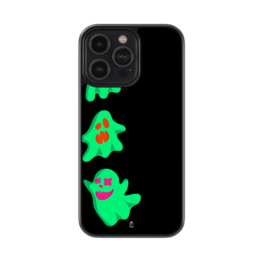 Funny Ghost Glossy Metal Case