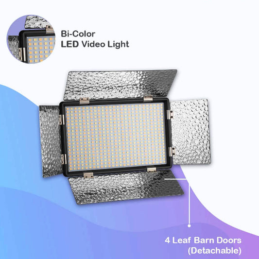 Digitek  Bi-color LED D520B Video Light & Battery Combo  (LED D520B COMBO F-750MU)