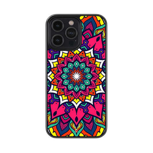Colourful RangoliGlossy Metal Case