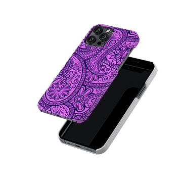 Pink Paisley Design Slim Hard case