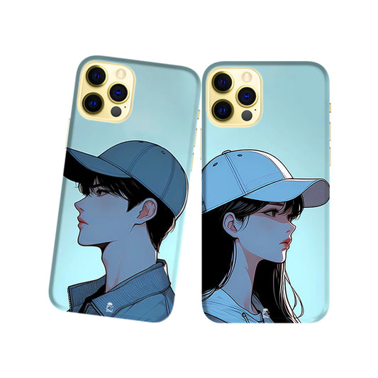 Best Couple Slim Hard Couple Phone Case