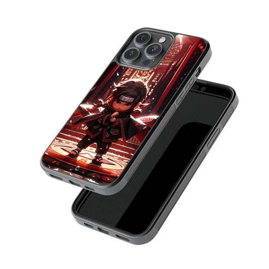 Itachi Uchiha Anime Glossy Metal Case