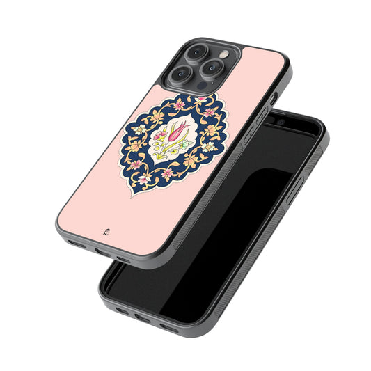 Ottoman Tulip Blossom Glossy Metal Case