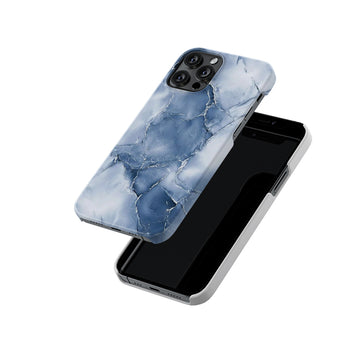 Grey Granite Marble Slim Hard Case