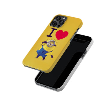 I Love Minion Slim Hard Case
