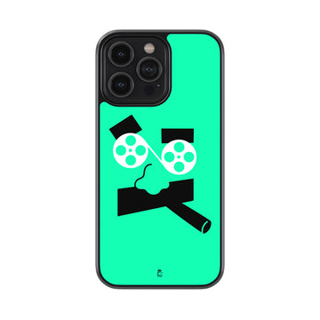 Movie Face Glossy Metal Case