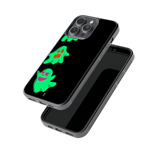 Funny Ghost Glossy Metal Case