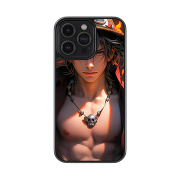 Fire Fist Ace Look lGlossy Metal Case
