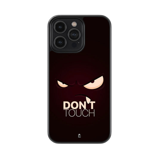Don't Touch Glossy Metal Case