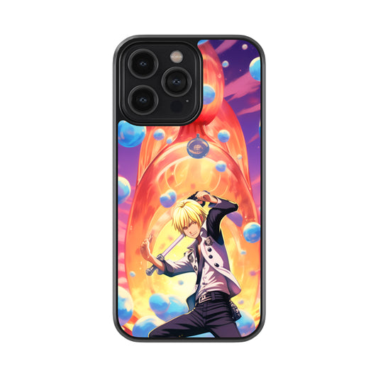 Black Leg Glossy Metal Case