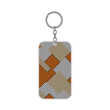 Line Stripes Keychain
