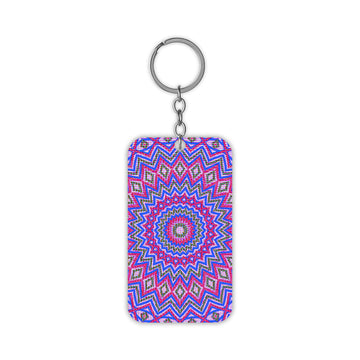 Magenta Radiants Keychain