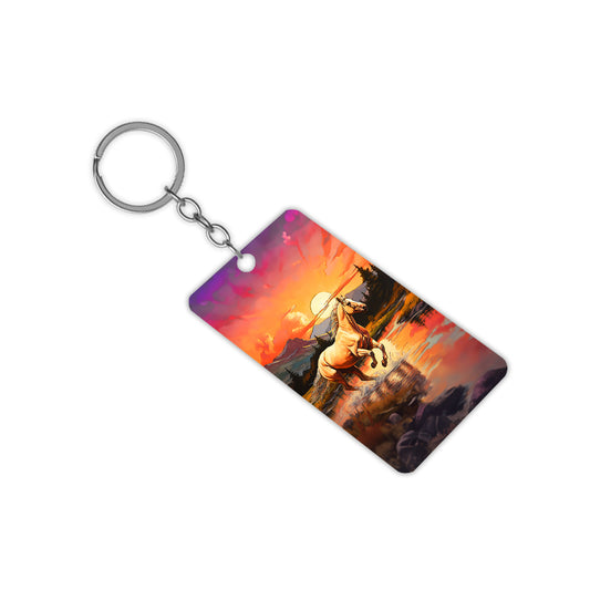Horse and the Nature Keychain
