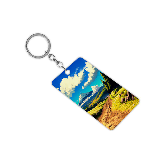 Landscape Keychain