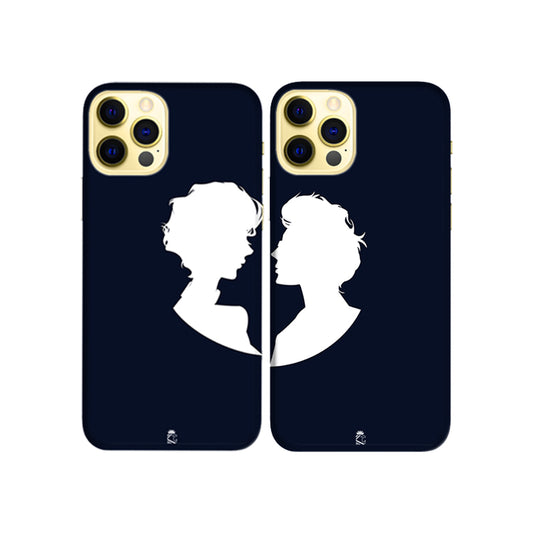 Made for You Slim Hard Couple Phone Case