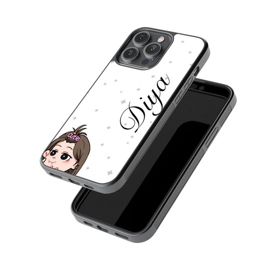 Customise Your Cute Girl Phone Case