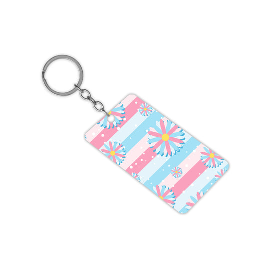 Snow Flakes Keychain
