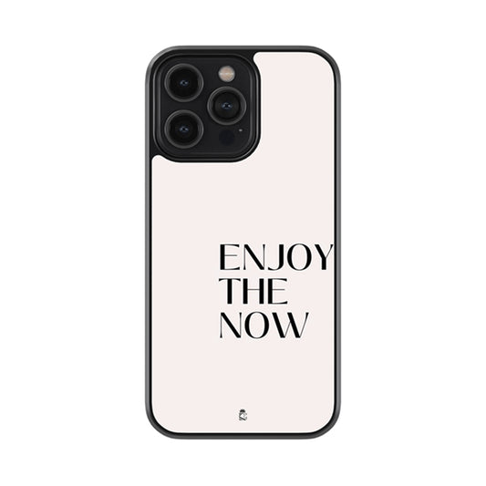 Enjoy The Now Glossy Metal Case