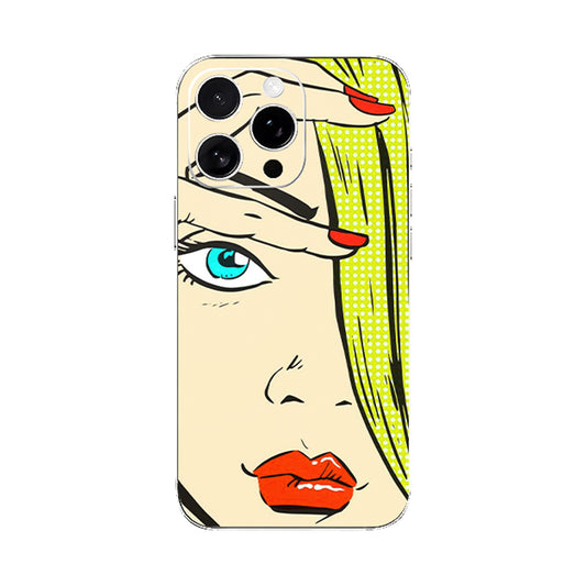 Attitude Women Mobile Phone Skin