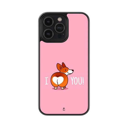 I Love You Glossy Metal Case