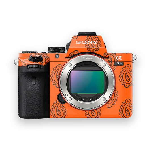 Orange Mandala Camera Skin