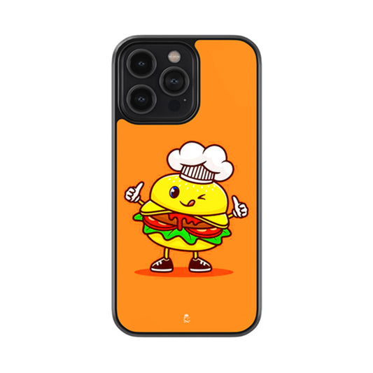 Burger Chef Glossy Metal Case