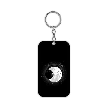 Cute Moon Keychain