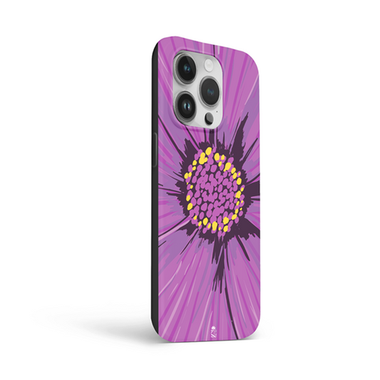 Disk Flowers Flexible Soft Silicone Case