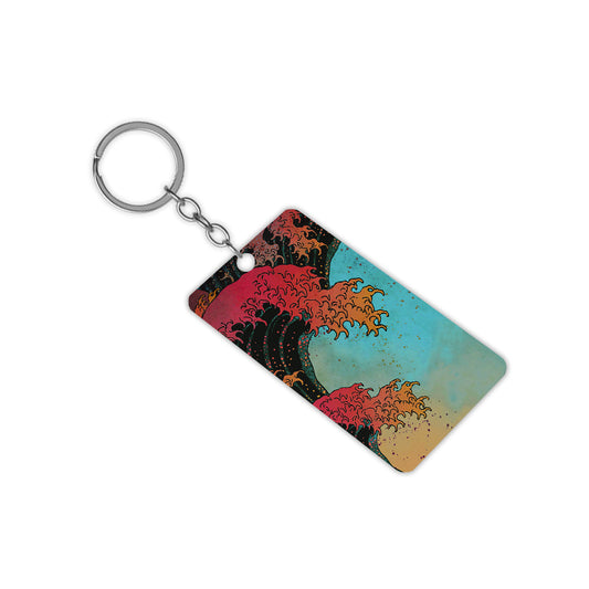 Waves Keychain