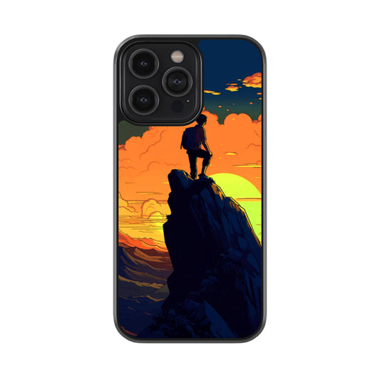 View Of Peace Glossy Metal Case