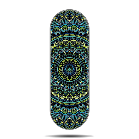Peacock Mandala Phone Slider Grip