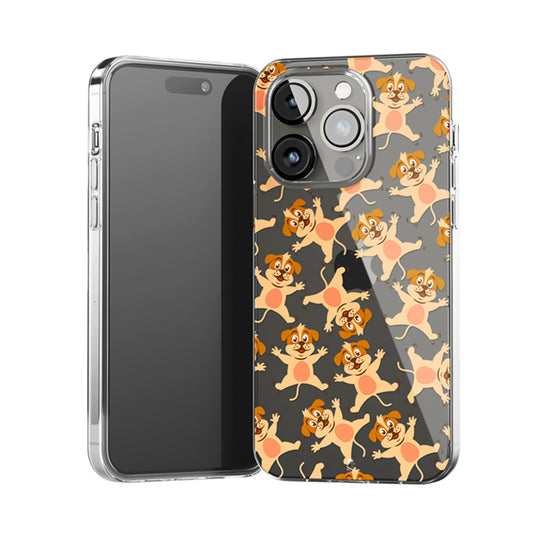 Happy Doggie Clear Silicone Case