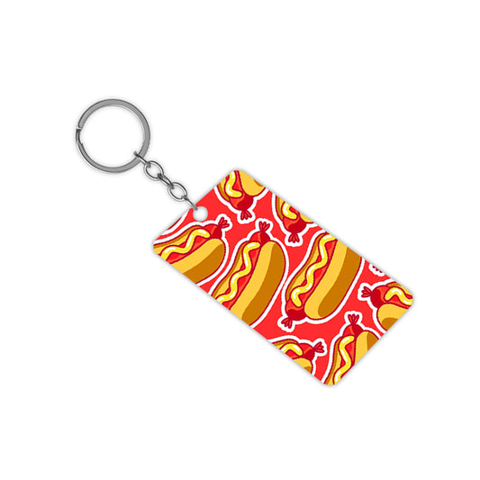 Hot Dogs Keychain