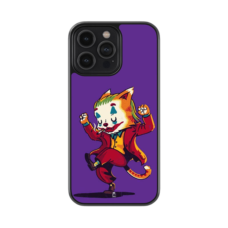 Joker Cat Glossy Metal Case