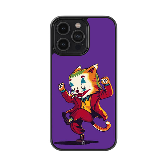 Joker Cat Glossy Metal Case
