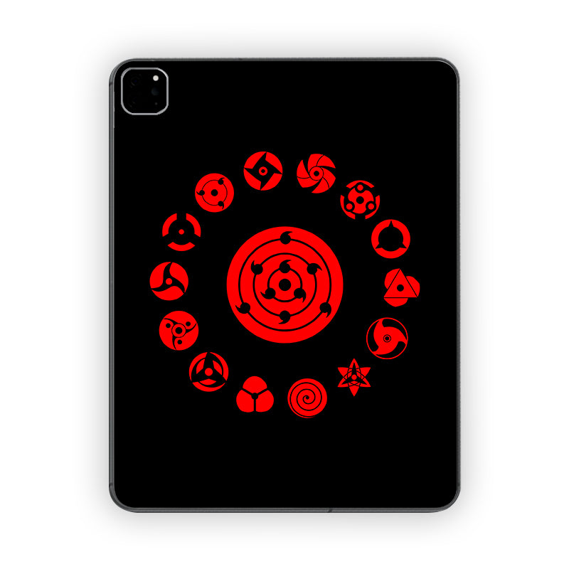 Naruto Symbols Ipad Skin