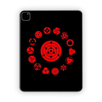 Naruto Symbols Ipad Skin