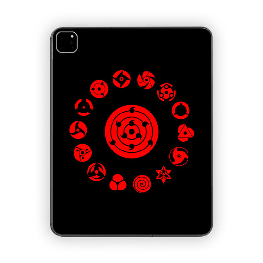 Naruto Symbols Ipad Skin