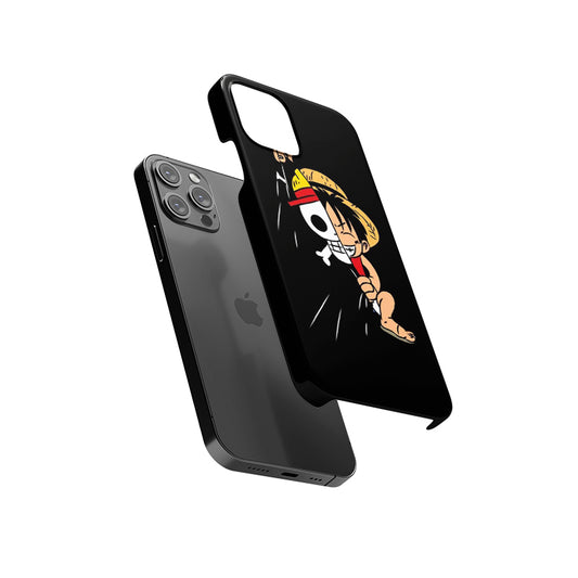 Mini pirate luffy Slim Hard Case