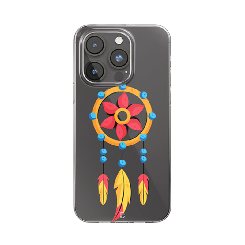 Dream catcher Clear Silicone Case
