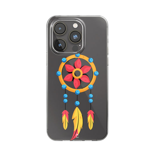 Dream catcher Clear Silicone Case