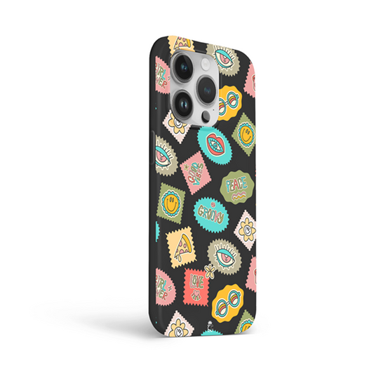 Stamp Stickers Flexible Soft Silicone Case