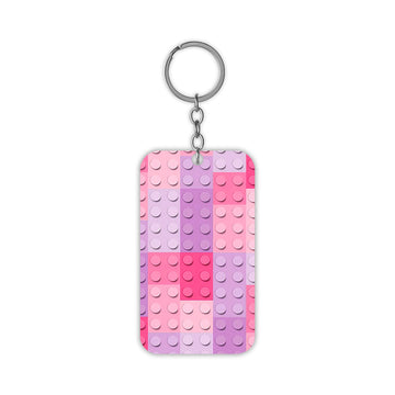 Lego Blocks Keychain