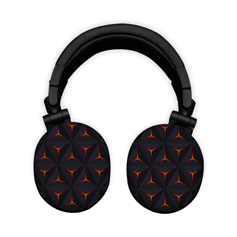 Cubic Spades Headphone Skin