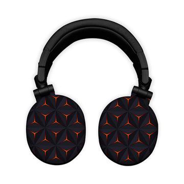 Cubic Spades Headphone Skin