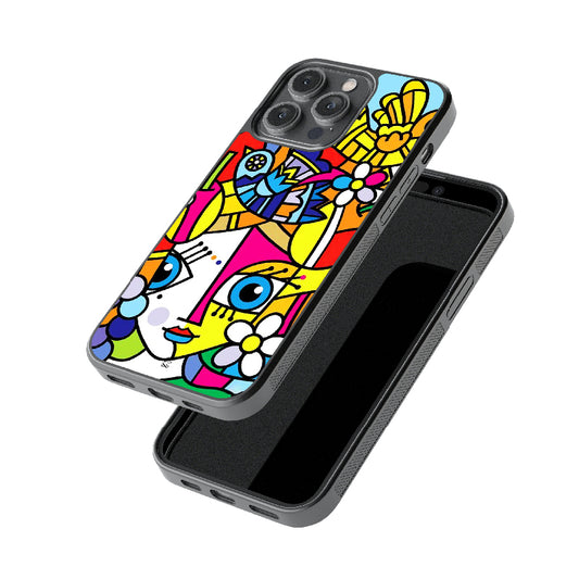 Aesthetic Goddess Art  Glossy Metal Case