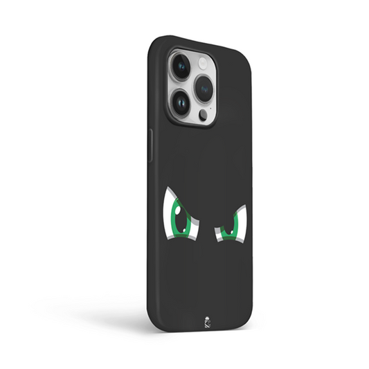 Angry Eyes Flexible Soft Silicone Case