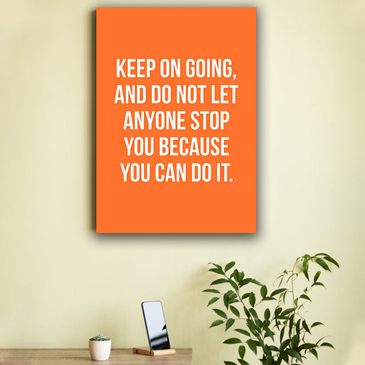 Because You can Do It Poster