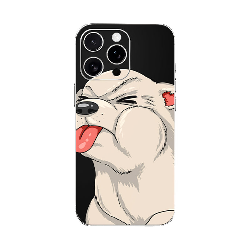 Crazy Panda Mobile Phone Skin