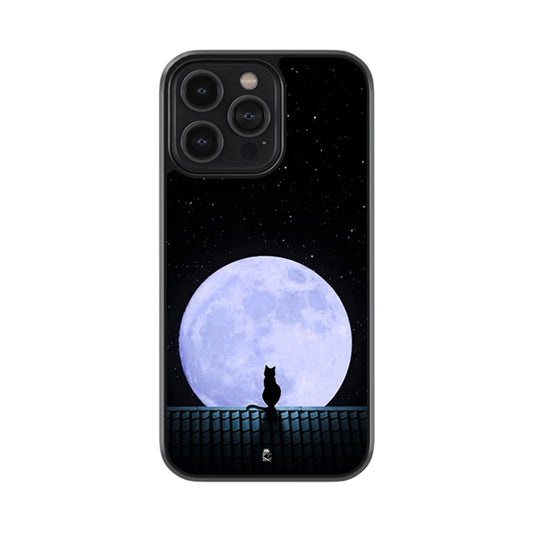 Deep Night Thoughts Glossy Metal Case